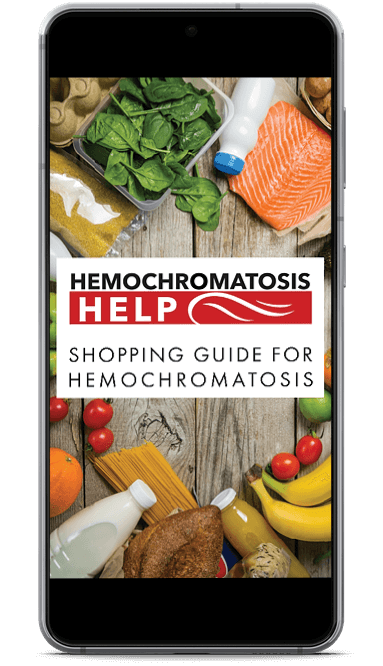 Grocery Shopping Guide for Hemochromatosis (Digital Version for Smartphones)