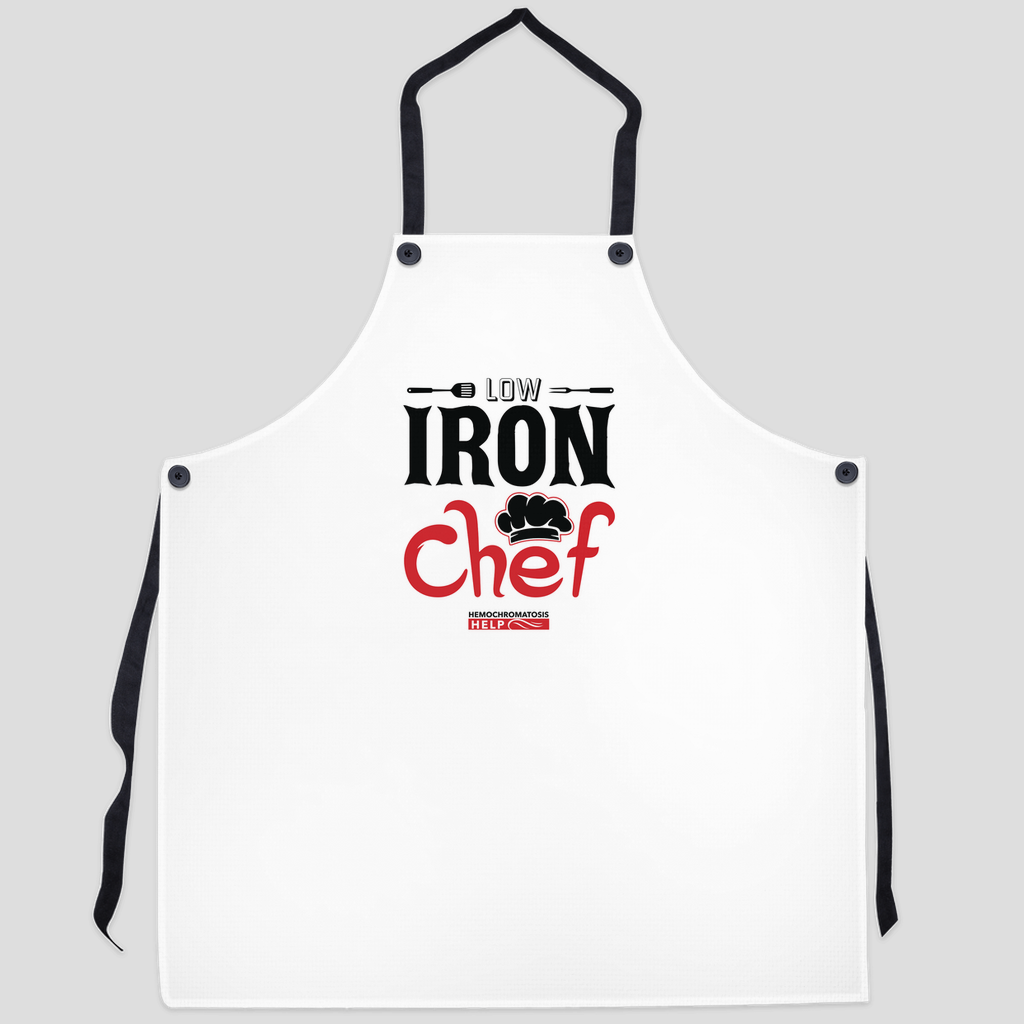 &quot;Low Iron Chef&quot; Hemochromatosis Awareness Apron