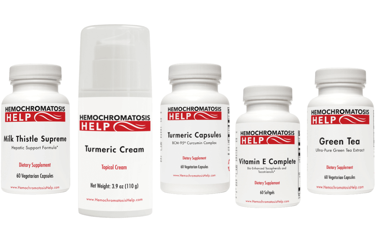 Hemochromatosis Help Antioxidant Bundle