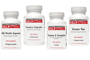 Hemochromatosis Help Antioxidant Bundle Turmeric Capsules