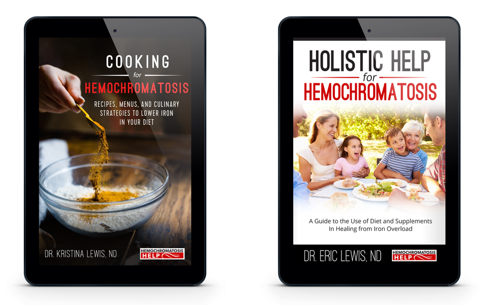 E-Book Bundle: Holistic Help for Hemochromatosis and Cooking for Hemochromatosis (INSTANT DOWNLOAD)