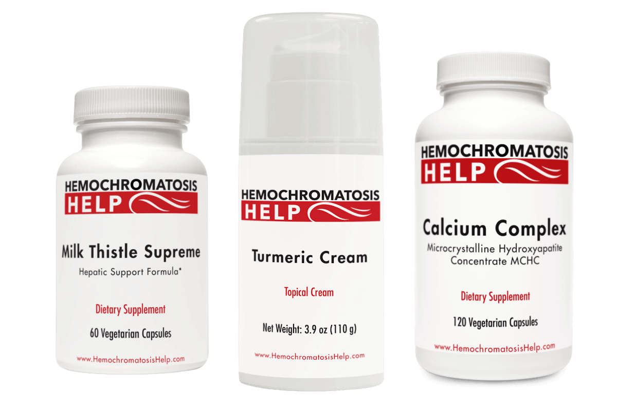 Hemochromatosis Help Essentials Bundle Turmeric Cream