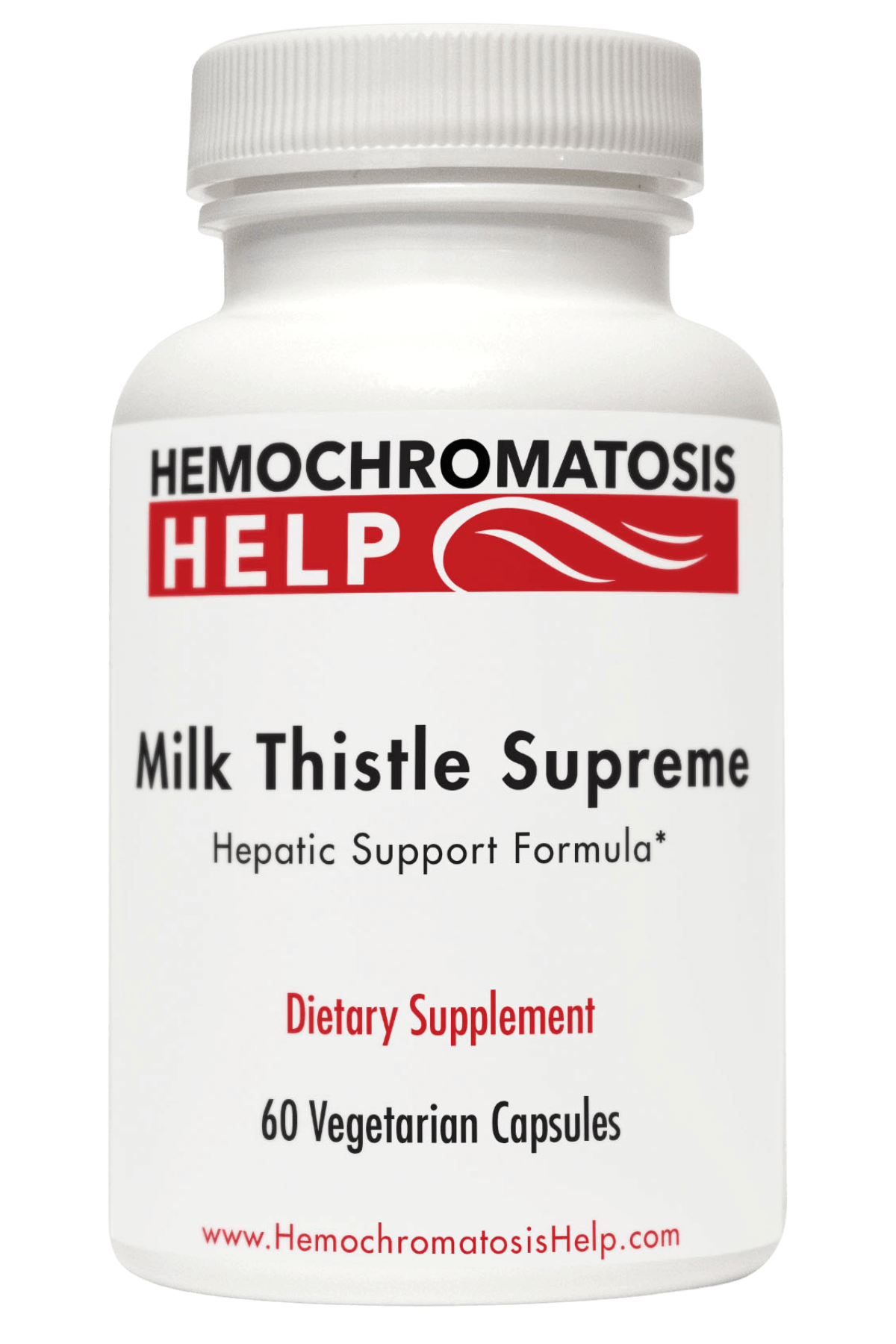 Hemochromatosis Help Milk Thistle Supreme Bottle Image