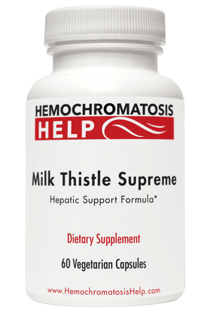 Hemochromatosis Help Milk Thistle Supreme Bottle Image