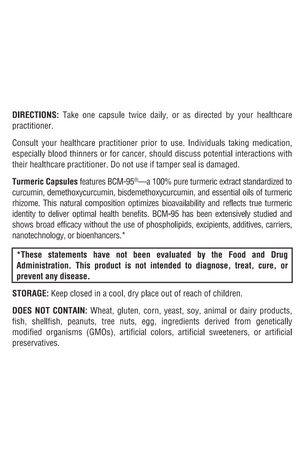 Hemochromatosis Help™ Turmeric Capsules