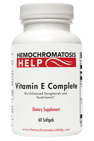 Hemochromatosis Help Vitamin E Complete Bottle Image