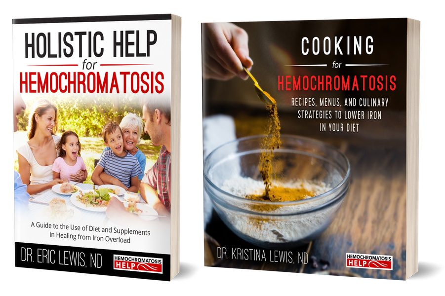 Paperback Bundle: Holistic Help for Hemochromatosis and Cooking for Hemochromatosis (FREE SHIPPING TO USA)