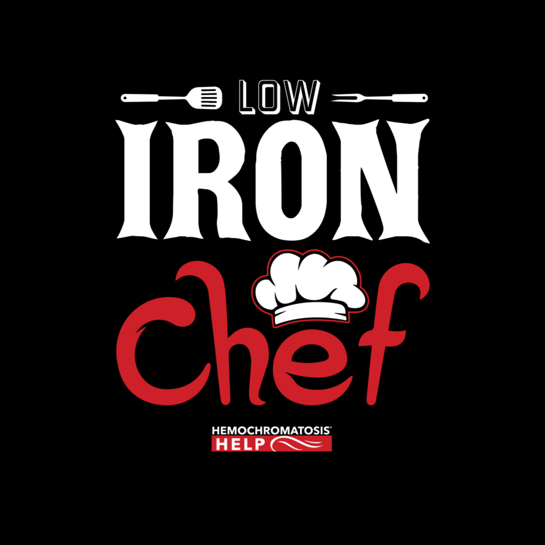 "Low Iron Chef" Hemochromatosis Awareness Premium Short Sleeve T-Shirt (5 Colors)