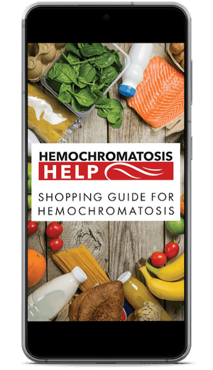 Grocery Shopping Guide for Hemochromatosis (Digital Version for Smartphones)