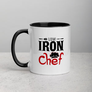 "Low Iron Chef" Hemochromatosis Awareness 11 oz Ceramic Mug