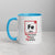 "Ferocious Feisty Fearless" Hemochromatosis Awareness 11 oz Ceramic Mug