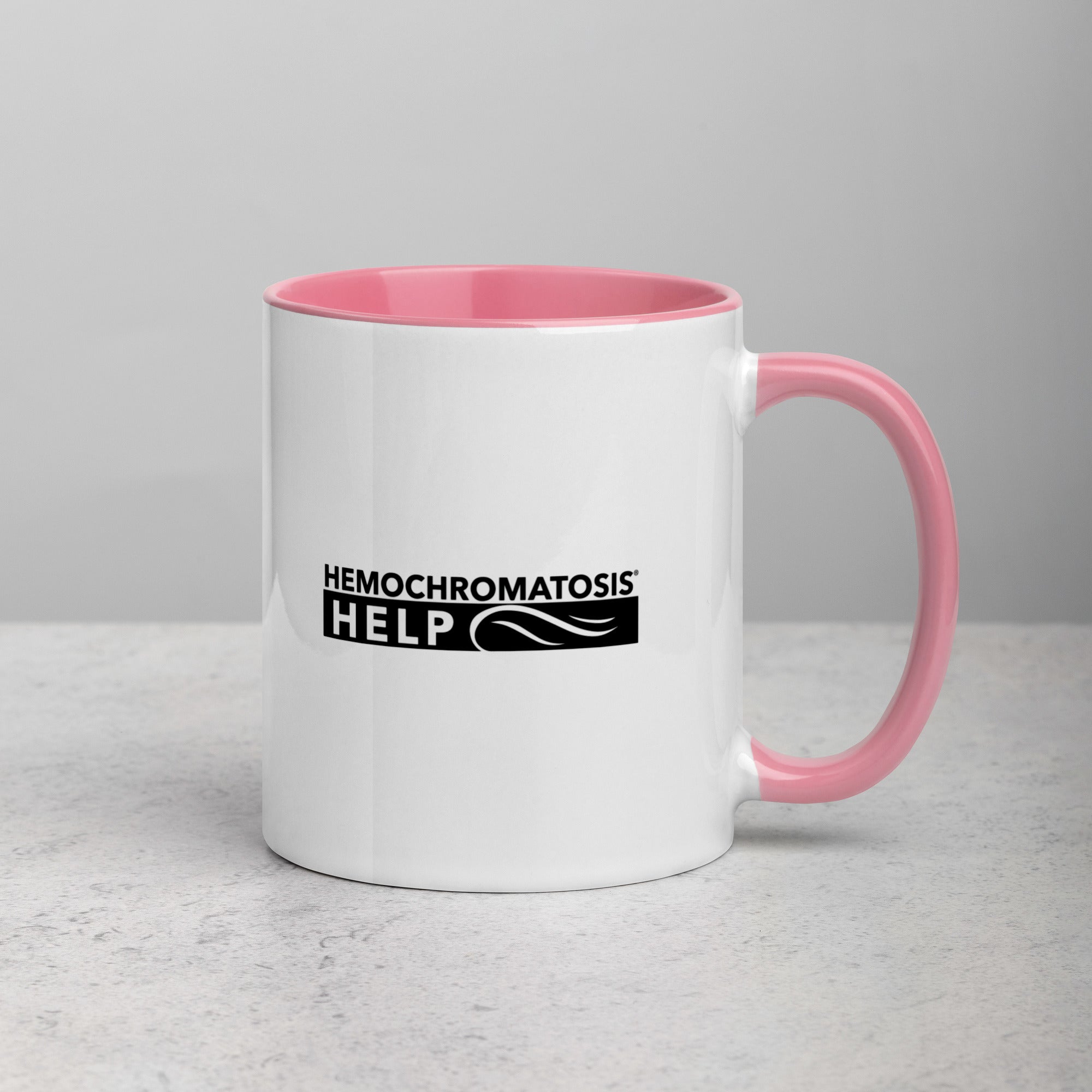 "I'm Naturally Enriched With Iron" Hemochromatosis Awareness 11 oz Ceramic Mug