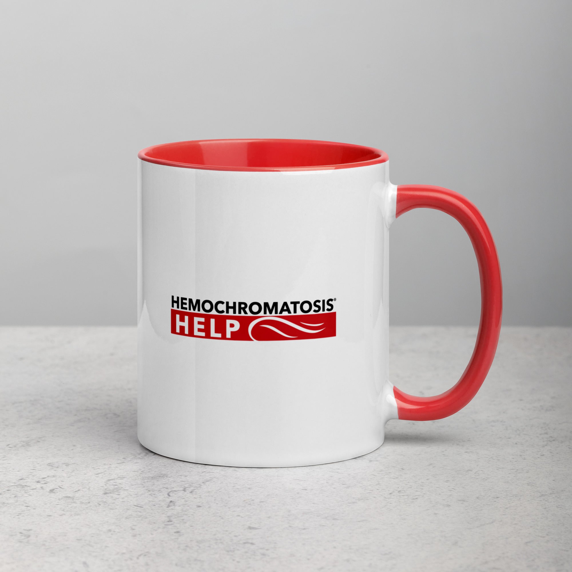 "A Cup of Tea A Day Keeps Iron Overload Away" Hemochromatosis Awareness 11 oz Ceramic Mug